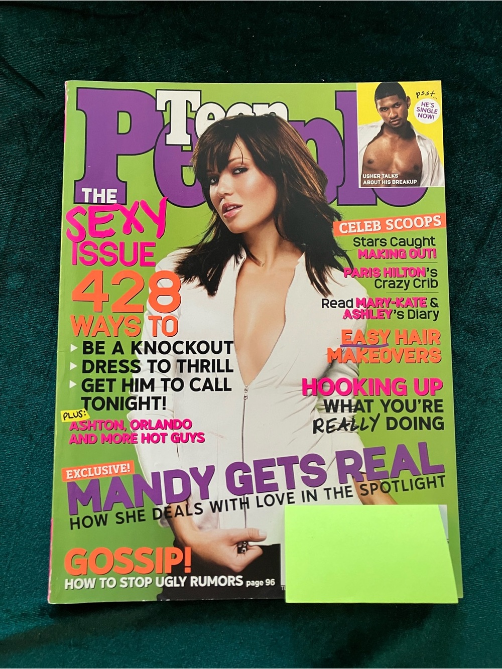 Vintage Teen People Magazine November 2003 Mandy Moore Cover